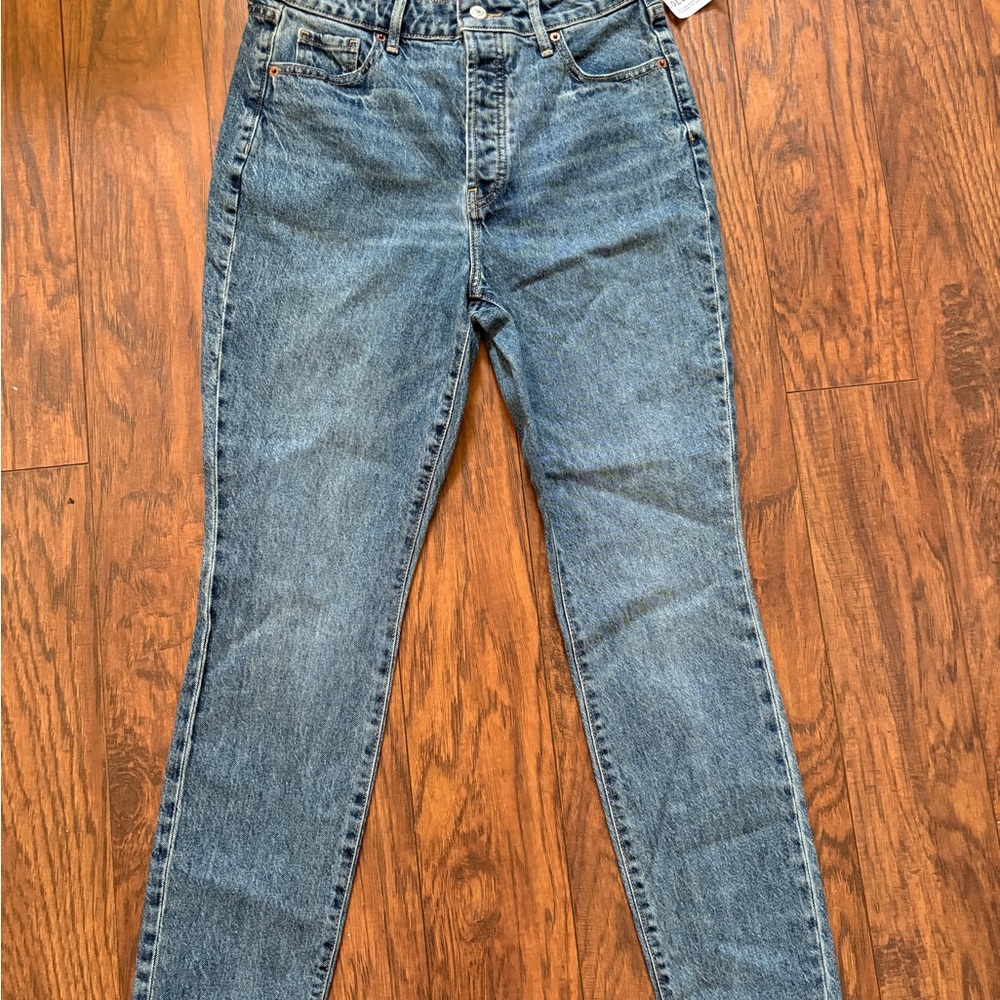 Old Navy Women's Straight Leg Blue Jeans
